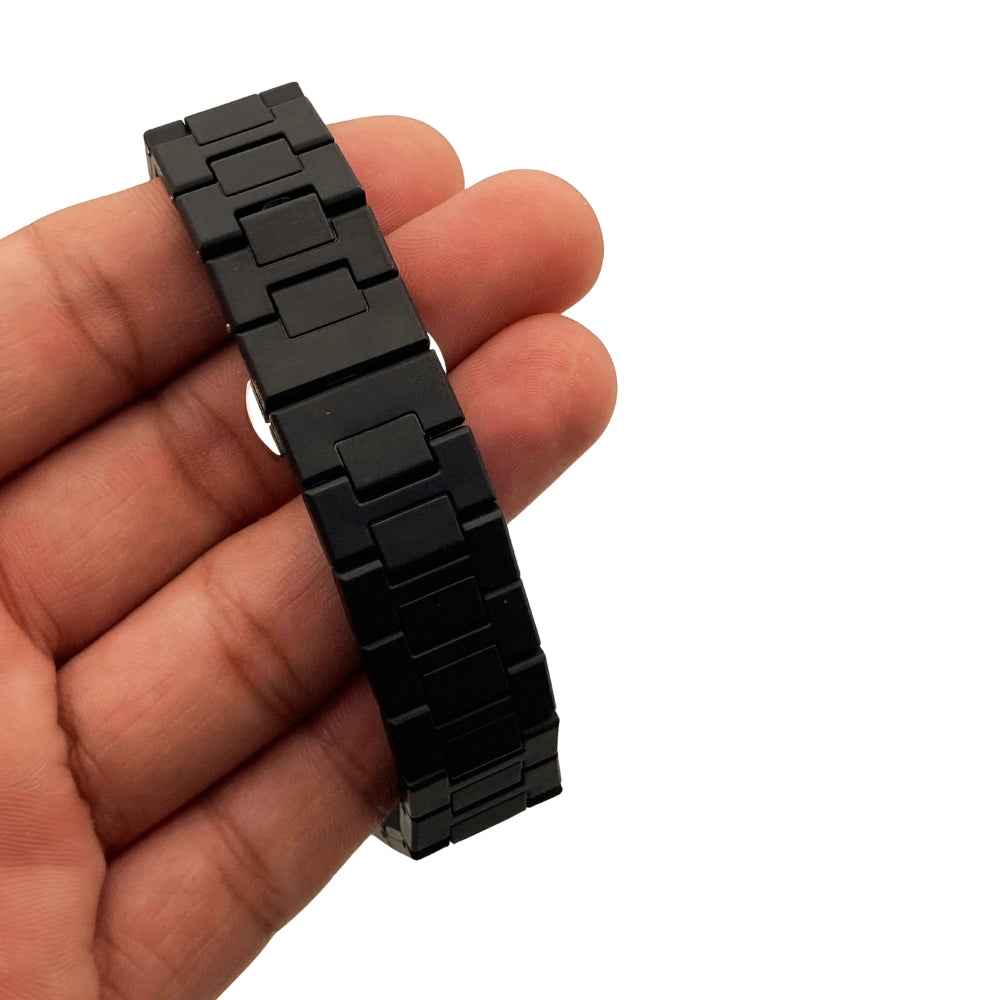 Arabic Aura Classic Watch – Premium Black Dial & Black Stylish Strap