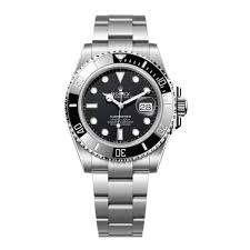 Rolex Luxury Submariner Inspired Watch – Steel Chain Bracelet, Black Dial